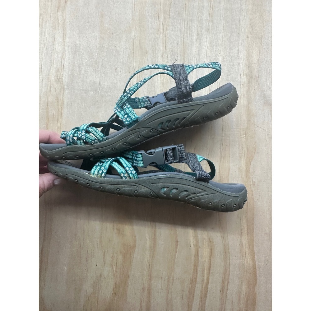 Skechers Outdoor Lifestyle Womens Teal Strappy Athletic Hiking Sandals Buckle - Picture 5 of 5
